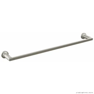 Sleek Delta Tetra 24" Stainless Steel Bathroom Towel Rack