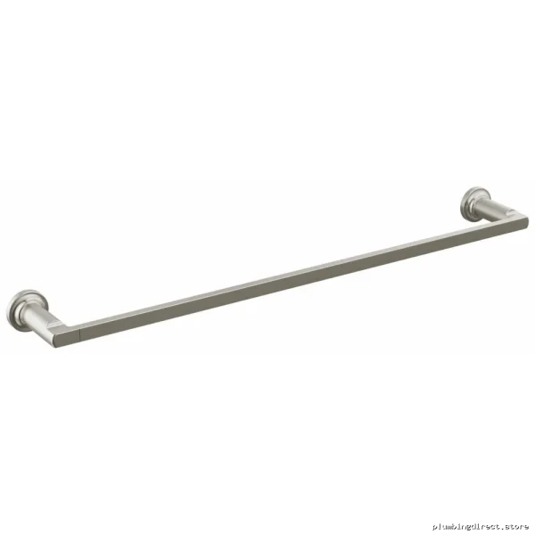 Sleek Delta Tetra 24" Stainless Steel Bathroom Towel Rack