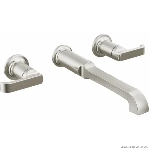 Delta Tetra Lumicoat Tub Lever Handle for Wall Mount