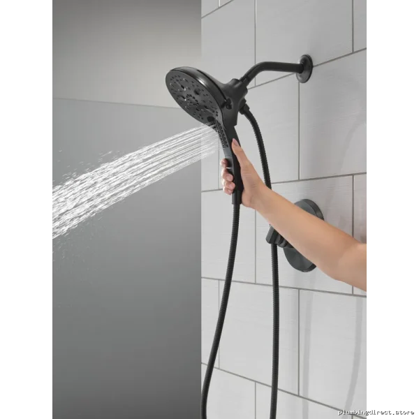 Delta Tetra Monitor 17 Series Modern Shower Trim - Matte Black T17289-BL - Image 2