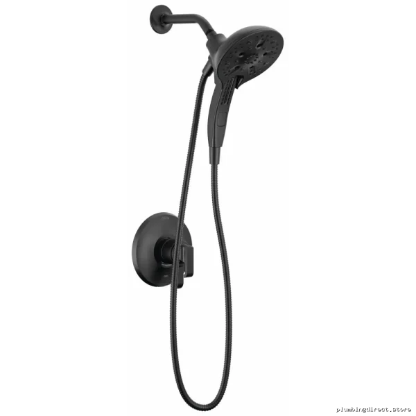 Delta Tetra Monitor 17 Series Modern Shower Trim - Matte Black T17289-BL