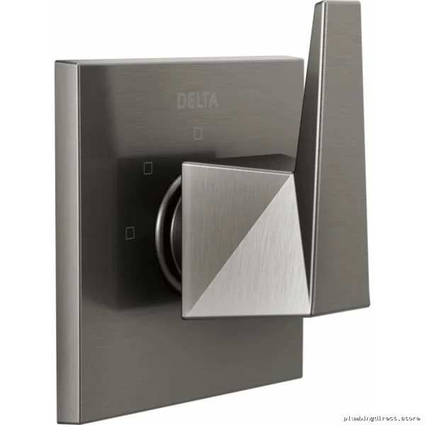 Delta Lumicoat Black Stainless 3-Setting Shower Diverter Trim T11843-KS-PR