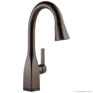 Delta Touch-Bar Pull-Down Kitchen Faucet in Veneti Bronz Model#XXXX