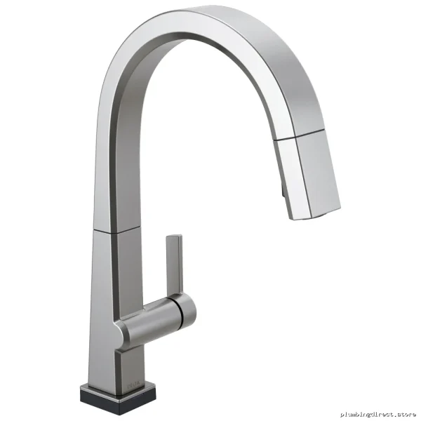 Delta Touch Control Kitchen Faucet with Pull-Down Spray Arctic Stainless 9193T-AR-DST - Image 3