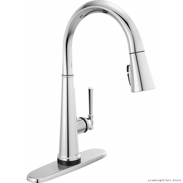 Delta Pull-Down Kitchen Faucet with Touch Control & Chrome Finish
