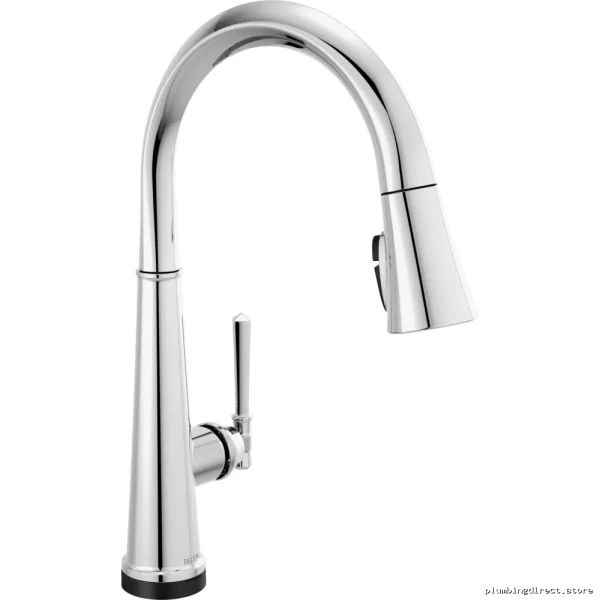 Delta Pull-Down Kitchen Faucet with Touch Control & Chrome Finish - Image 2
