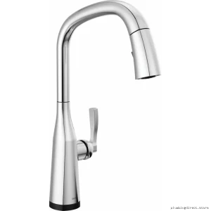 Delta Touch2O Kitchen Faucet with Pulldown Spray - Chrome