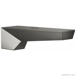 Delta Trillian 9 Tub Spout No Diverter Lumicoat Black Stainless Finish RP93249KSPR