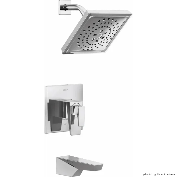 Delta Trillian 17 Series Chrome Shower Trim with H2Okinetic Spray - Image 2