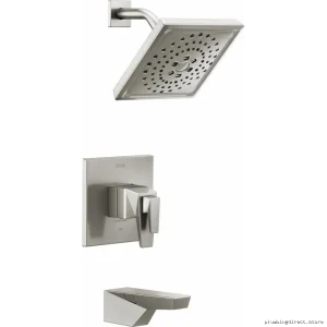 Trillian TempAssure 17T T17T443-SS-PR Delta Stainless Steel Tub & Shower Trim Kit