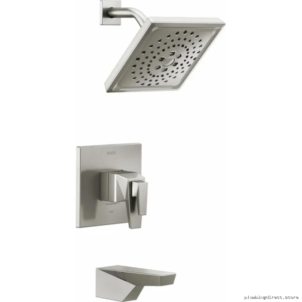 Trillian TempAssure 17T T17T443-SS-PR Delta Stainless Steel Tub & Shower Trim Kit