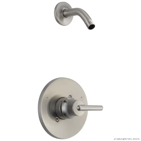 Delta Trinsic 14-Series Shower Trim Kit in Stainless - No Shower Head T14259