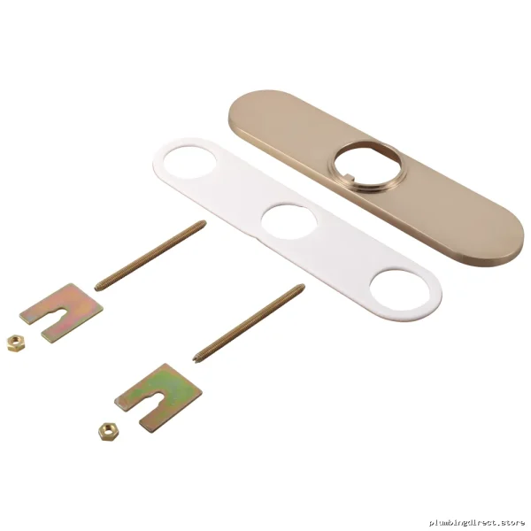Delta Trinsic 8-Inch Champagne Bronze Deck Plate Escutcheon RP64070CZ - Image 3