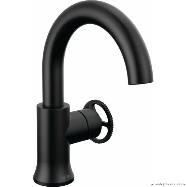 Trinsic Premium Single Hole Bathroom Faucet - Matte Black Delta 558HAR-BL-DST