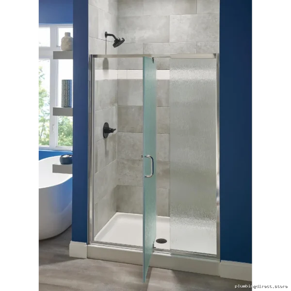 Delta Trinsic Matte Black Shower Trim Kit - 14 Series Monitor T14259-BL - Image 2