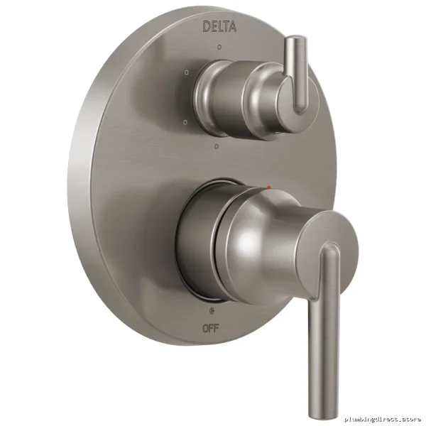Trinsic Monitor 14 Series 6-Position Integrated Diverter Valve Trim - Stainless Steel T24959-SS Delta