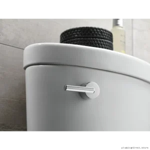 Delta Trinsic Matte Black Toilet Flush Lever 75960-BL - Durable Design