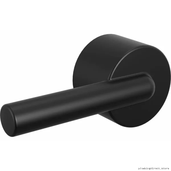 Delta Trinsic Matte Black Toilet Flush Lever 75960-BL - Durable Design - Image 2