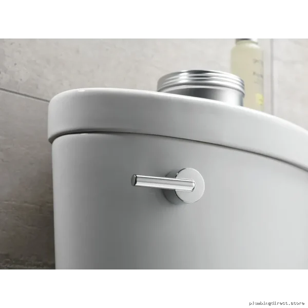 Delta Trinsic Matte Black Toilet Flush Lever 75960-BL - Durable Design - Image 3