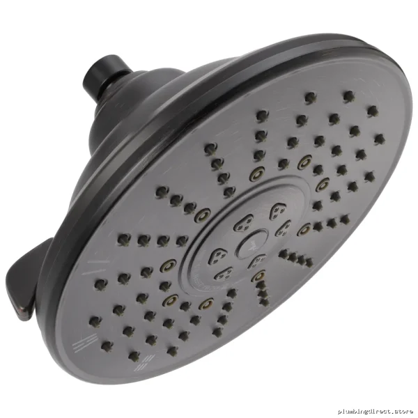 Delta Venetian Bronze 3-Spray Rain Showerhead with Adjustable Settings - Image 4