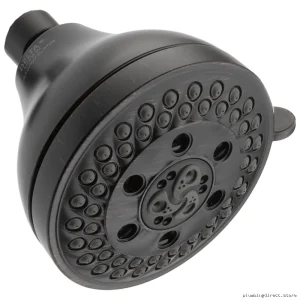 Delta Venetian Bronze 5-Spray Shower Head with H2Okinetic Technology