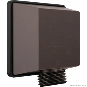 Delta Venetian Bronze 50570-RB Square Wall Elbow for Handheld Shower
