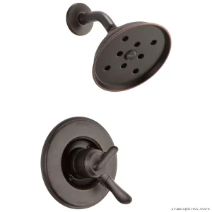 Delta Venetian Bronze H₂Okineitc Shower Trim – Air Infusion Tech