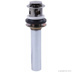 Delta Venetian Bronze Push Pop-Up Drain with Overflow 33W576RB