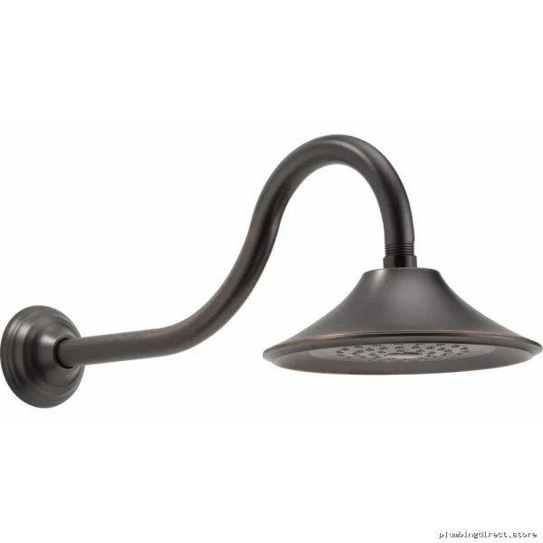 Delta Venetian Bronze Rainfall Showerhead - Therapeutic Spray RP48686RB