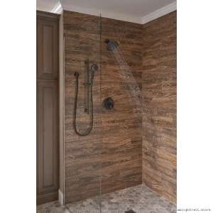 Delta Venetian Bronze Shower Arm & Flange Kit