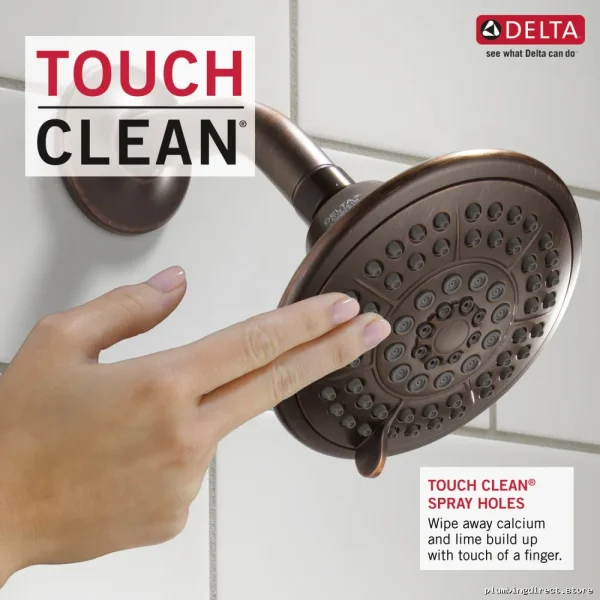 Delta Venetian Bronze Shower Trim - Modern Design for Linden Monitor Series - Image 3