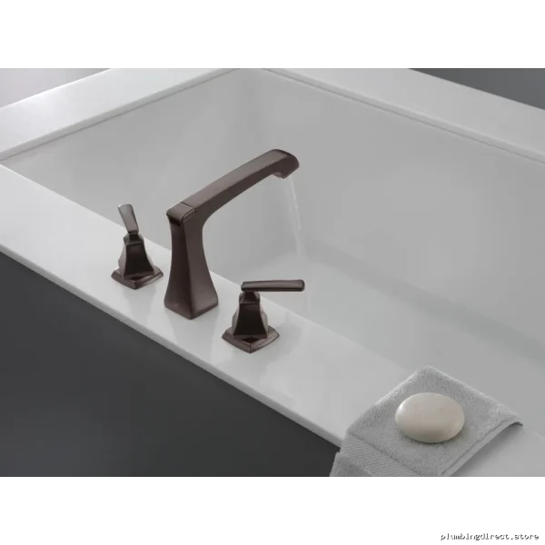 Delta Venetian Bronze Roman Tub Faucet Trim T2764-RB Ashlyn Collection - Image 2