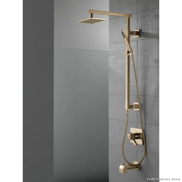 Delta Vero Raincan Shower Head in Champagne Bronze - Luxury Bath Upgrade RP62955CZ