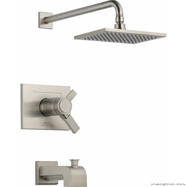 Delta Vero TempAssure 17T Stainless Steel Tub Shower Trim Kit T17T453-SS - Image 2