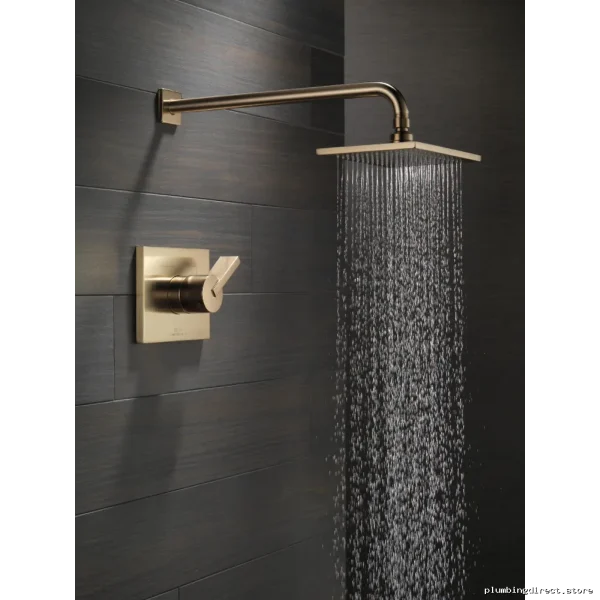 Delta Vero 14 Series Champagne Bronze Shower Trim Kit T14253-CZ - Image 2