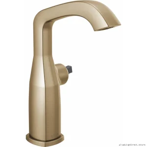 Delta Mid-Height Vessel Sink Faucet Single-Handle Champagne Bronze 676-CZLHP-DST