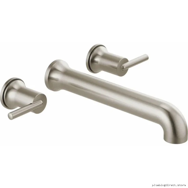 Delta Wall Mount Shower Faucet Trim - Stainless Steel Modern Tub Filler Trim T5759-SSWL - Image 3