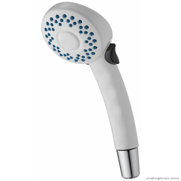 Delta Water-Efficient Handheld Shower with Dual Settings - White