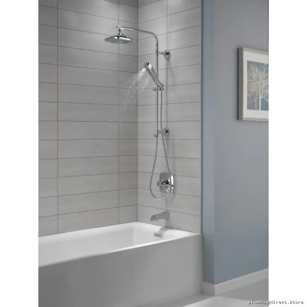 Delta H2Okinetic Water-Saving Hand Shower - Stainless Steel - Image 2