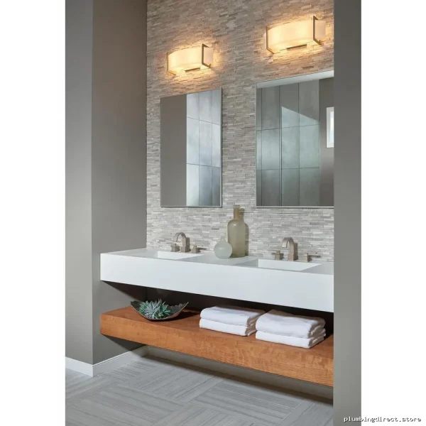 Delta Vero Widespread Bathroom Faucet – Water-Efficient Durable Stainless Steel Model - Image 4