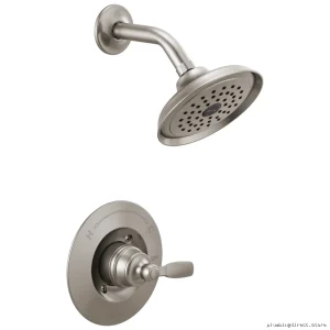 Delta Premium Woodhurst Stainless Steel Shower Trim