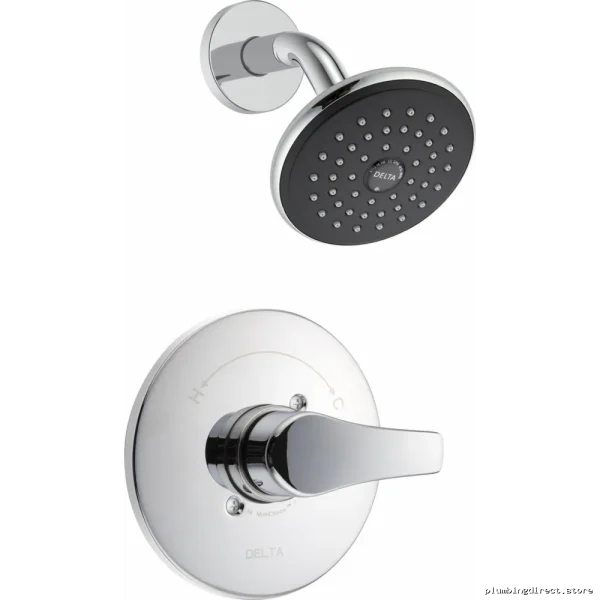 Delta Wynne 14 Series Chrome Shower Trim Kit with H2O Showerhead