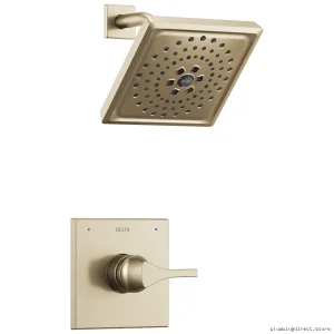 Delta Zura 14 Series H2Okinetic Shower Trim in Champagne Bronze