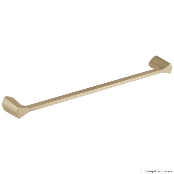 Zura 24 Inch Champagne Bronze Towel Bar - Delta Design 774240-CZ
