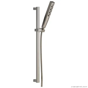 Zura Handheld Shower with Smooth Sliding Bar - Stainless Steel 51140-SS Delta