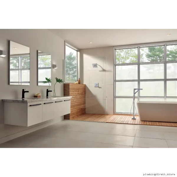 Delta Zura Monitor H2Okinetic Shower System - Modern Chrome Water-Efficient Design - Image 3
