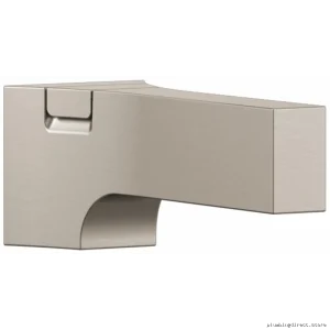 Delta Zura Stainless Steel Tub Spout with Built-In Diverter RP84412SS