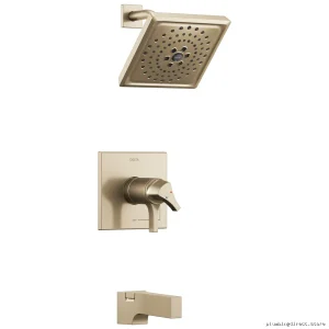 Delta Zura TempAssure H2Okinetic Tub Shower Trim Kit CZ Champagne Bronze T17T474