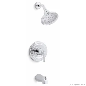 Devonshire Kohler Rite-Temp Tub & Shower Trim - Polished Chrome TS395-4S-CP