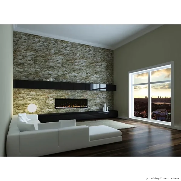 Modern Linear Electric Fireplace with Realistic Flames - Dimplex IgniteXL 50 - Image 3